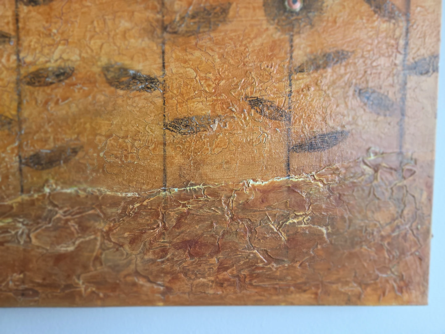 Textured Wall Art with Floral Design - photo 4