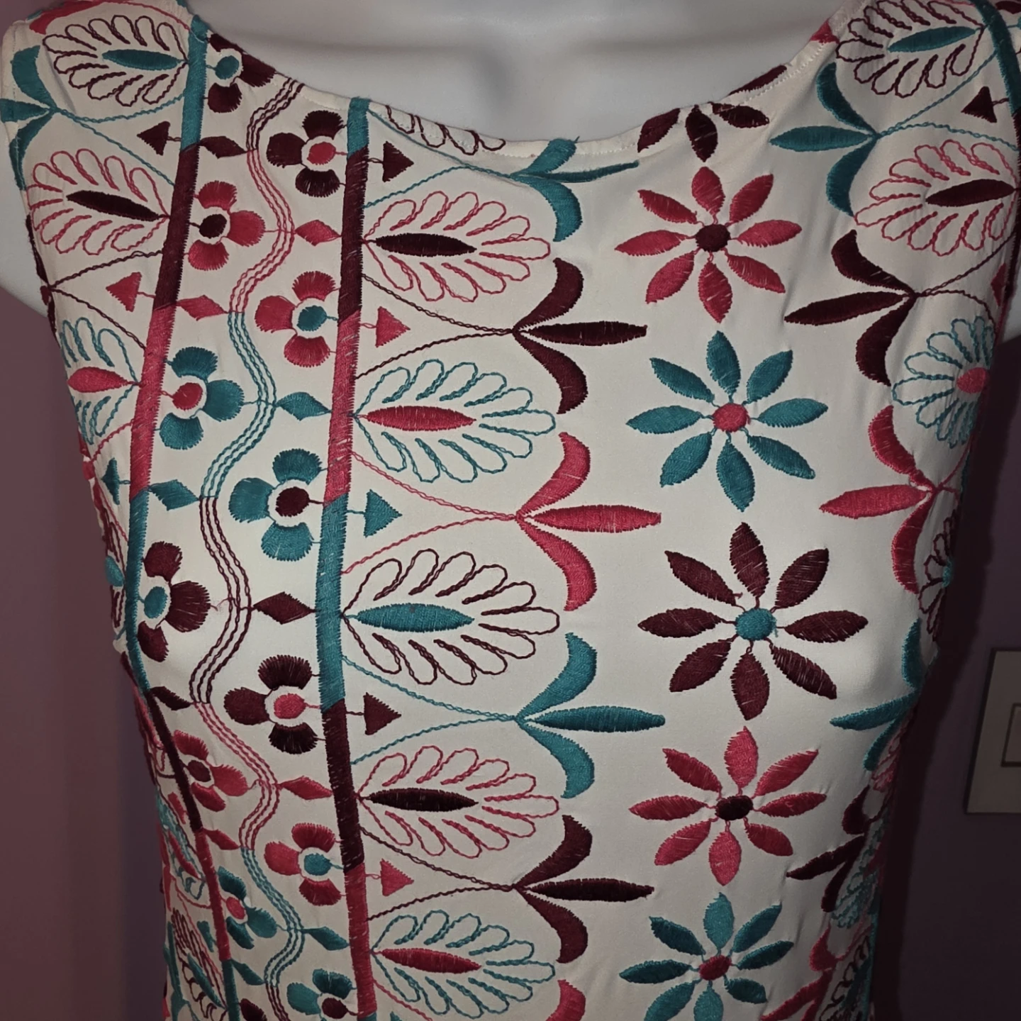 ISA BELLE Italy Embroidered Dress size S. - photo 3