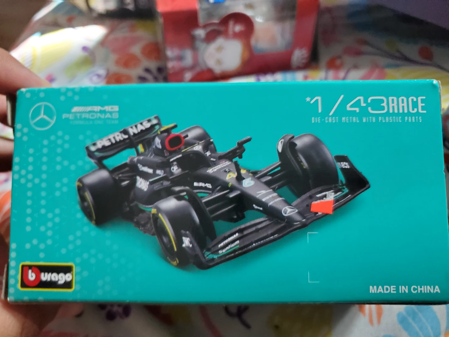 Burago F1 W14 E Performance 1/43 Scale Die-Cast Car - photo 2