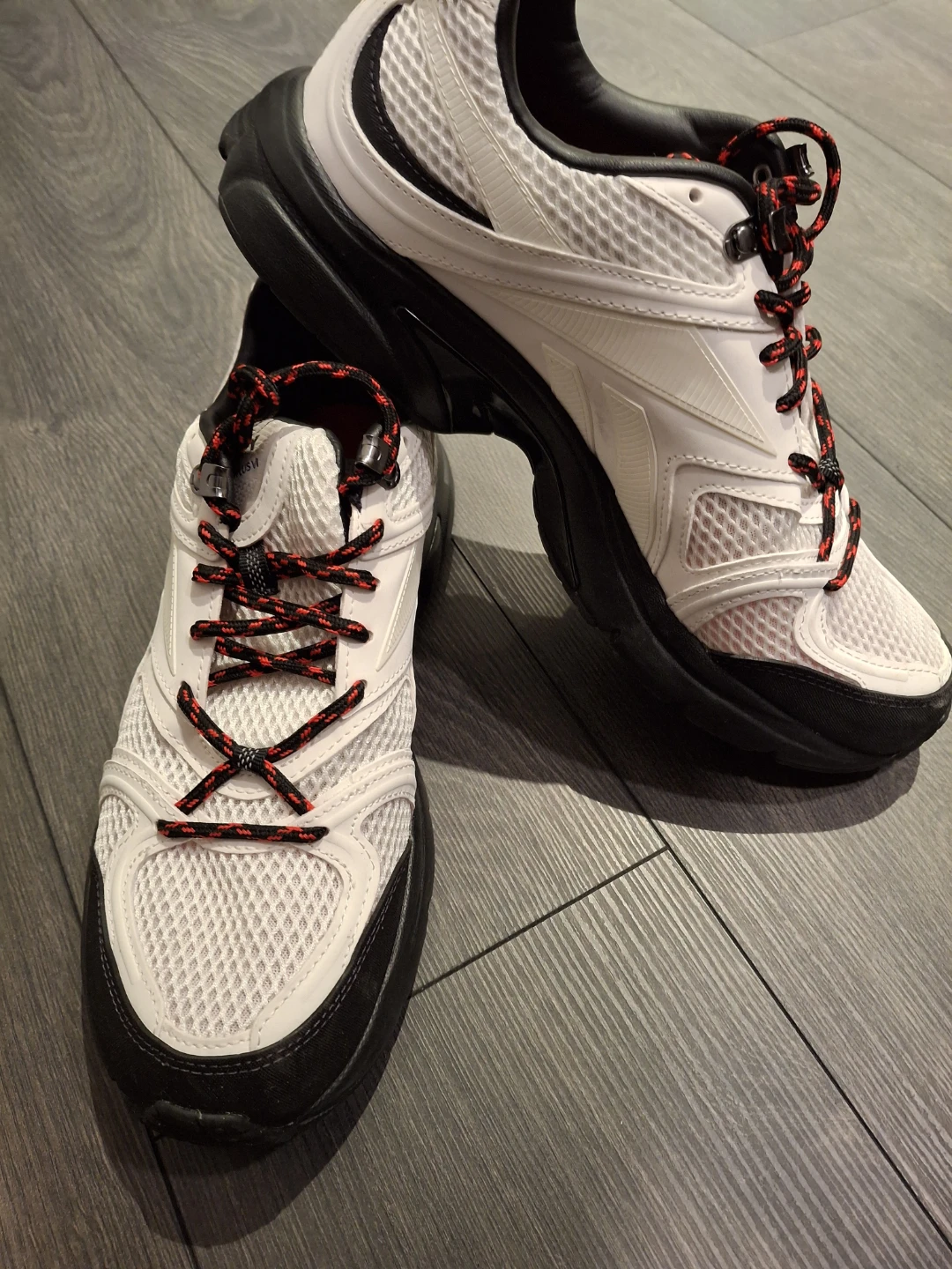 OBEY Reebok Road Plus VI Sneakers - White/Black - photo 5