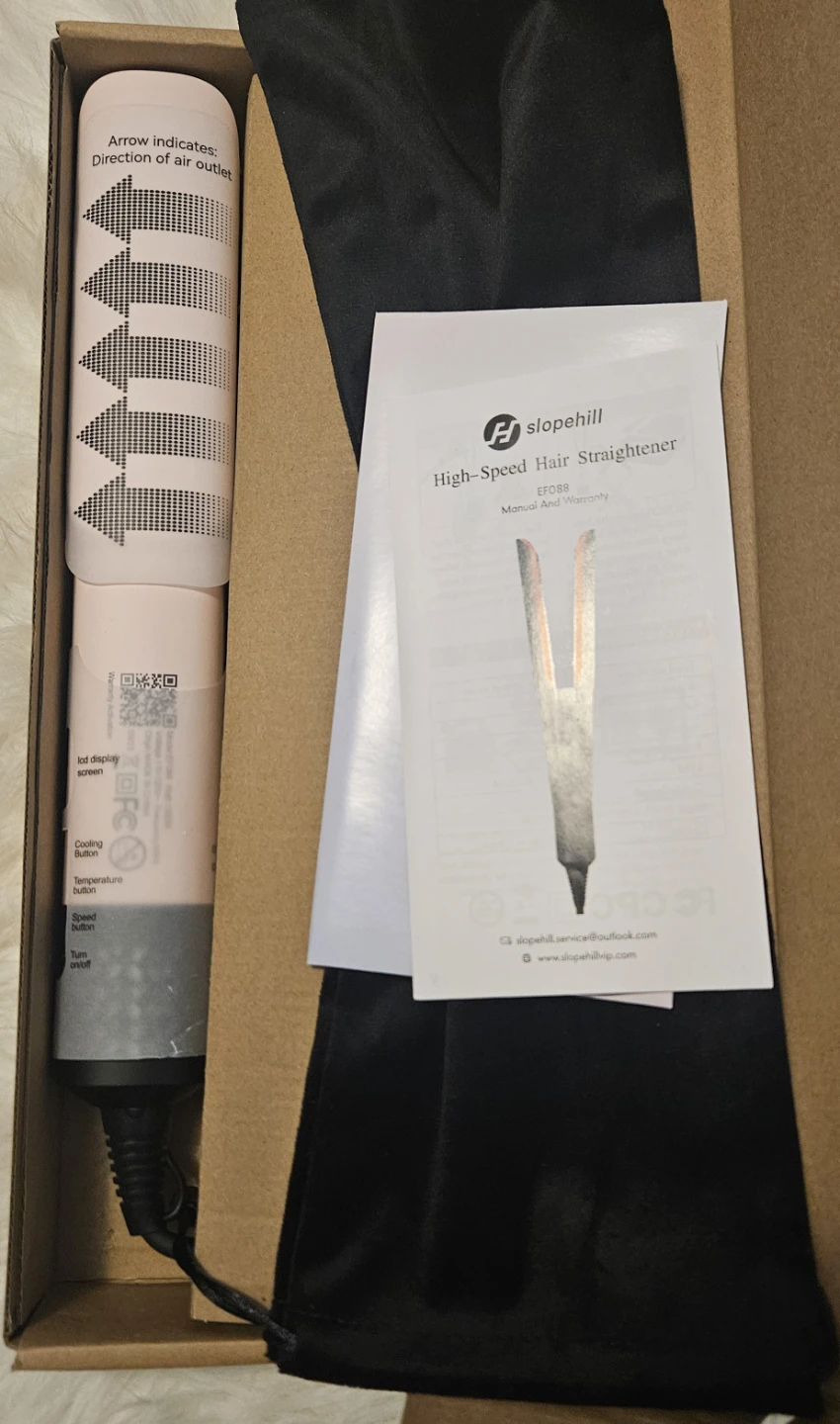 Slopehill Wet to Dry Air Hair Straightener - photo 2