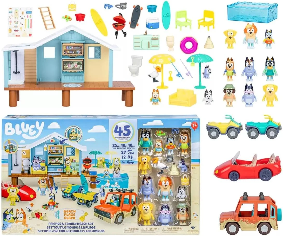 Bluey Beach Cabin Playset - photo 2