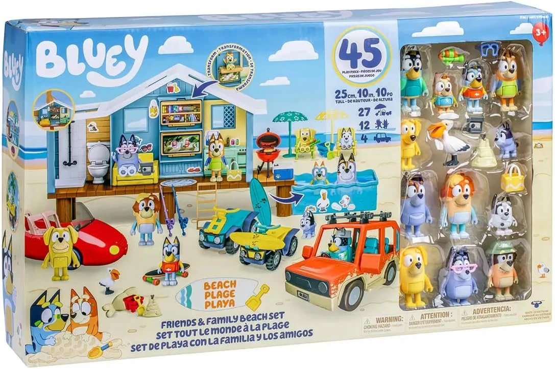 Bluey Beach Cabin Playset - photo 3
