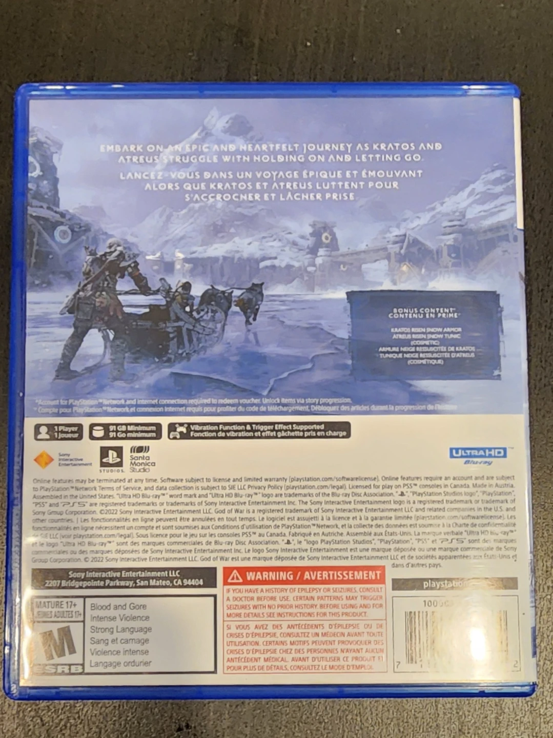 God of War Ragnarok LAUNCH EDITION (PS5) - photo 5