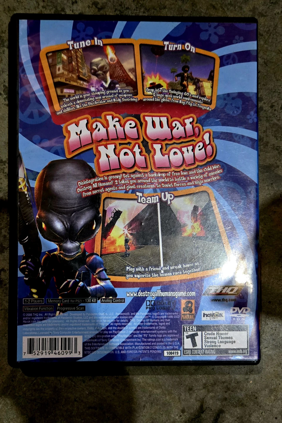 Destroy All Humans! 2 for PlayStation 2 - photo 3