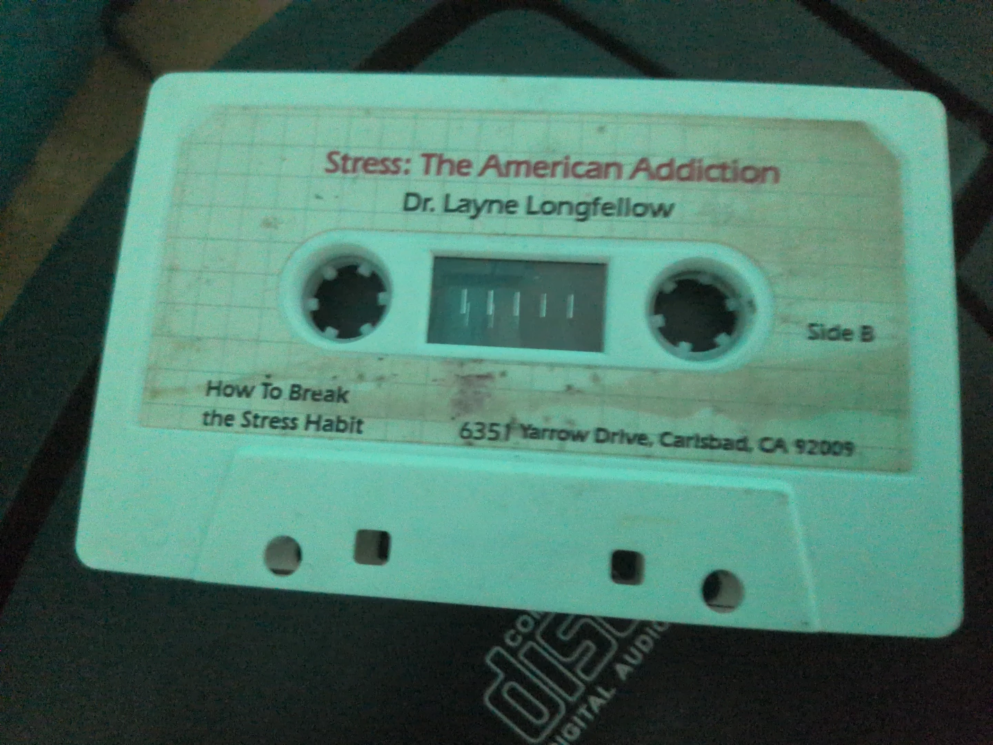 Cassette Tape: Stress: The American Addiction
