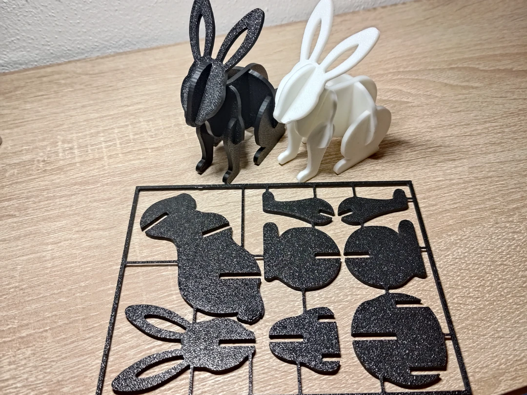 Printed Rabbit Puzzle - photo 2