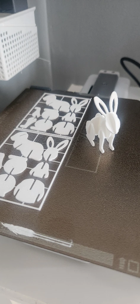 Printed Rabbit Puzzle - photo 3