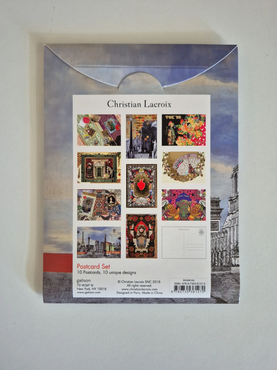 10 Travel Postcards (Set) by Christian Lacroix NEW in Package - photo 2