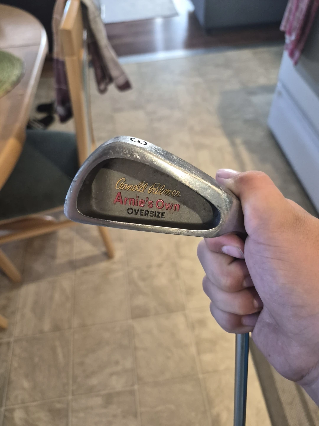 Arnold Palmer Arnie's Own Oversize 3 Iron Golf Club - photo 2