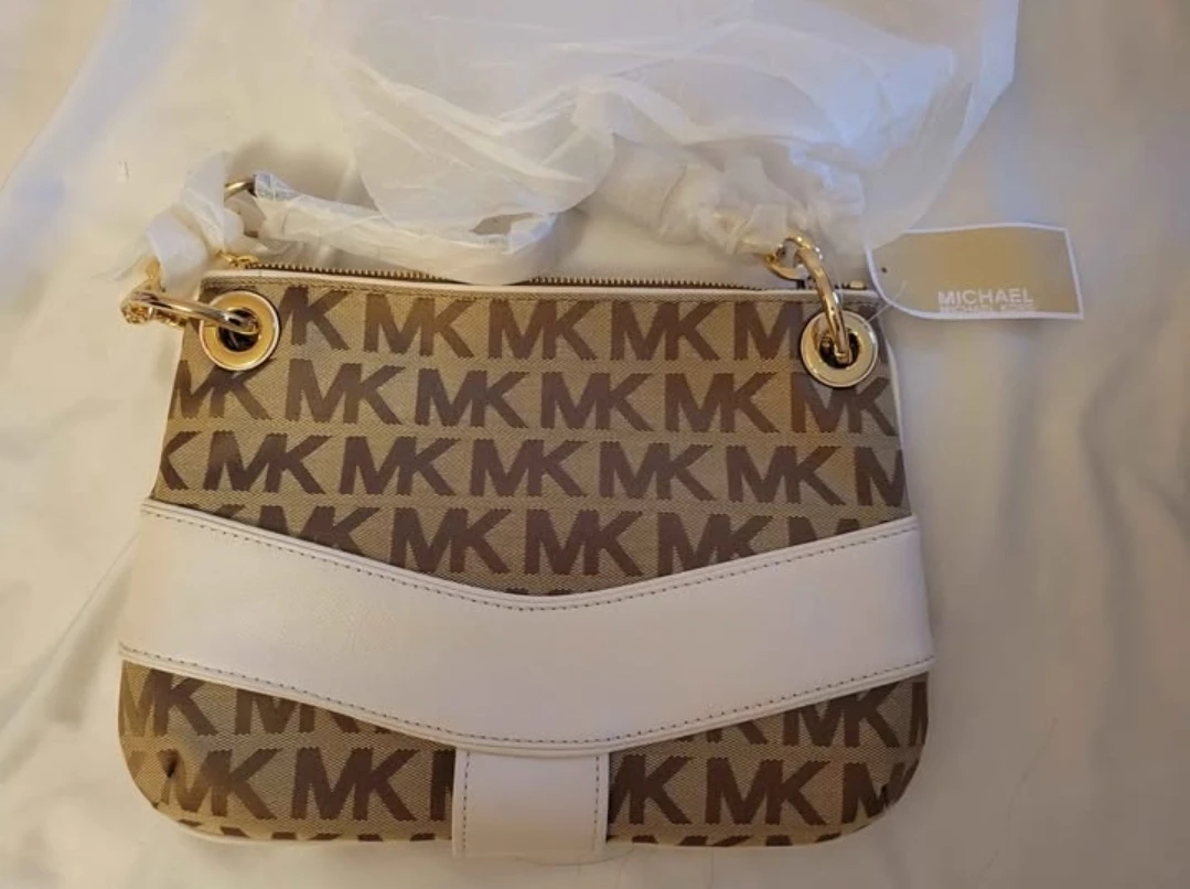 Michael Kors Signature Print Crossbody Bag
