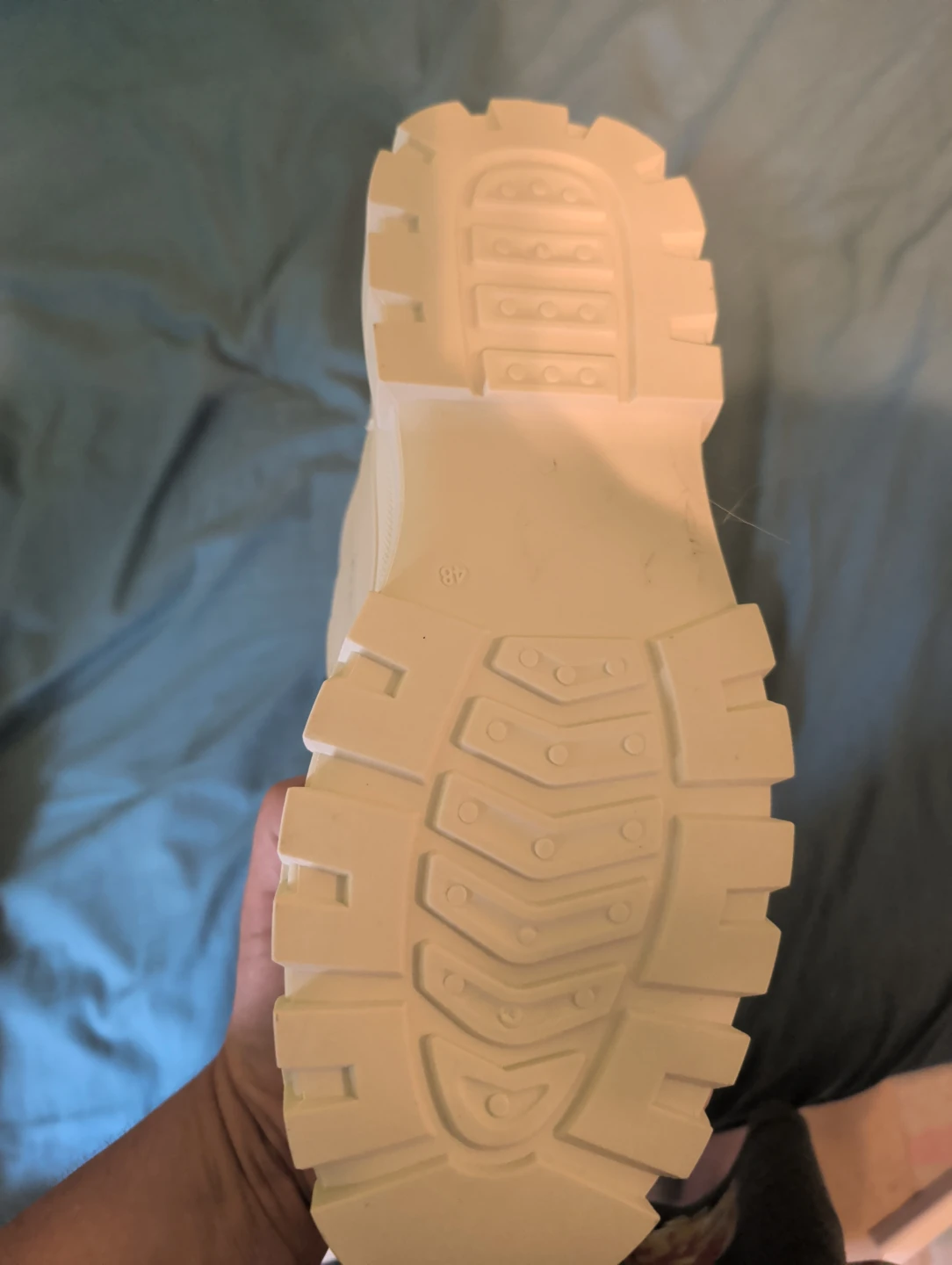 White Winter Boots Size 43 - photo 4