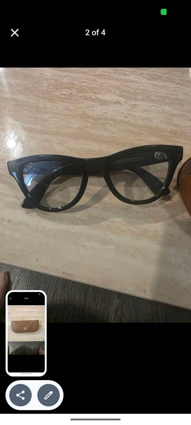 Ray-Ban Meta Black Eyeglasses