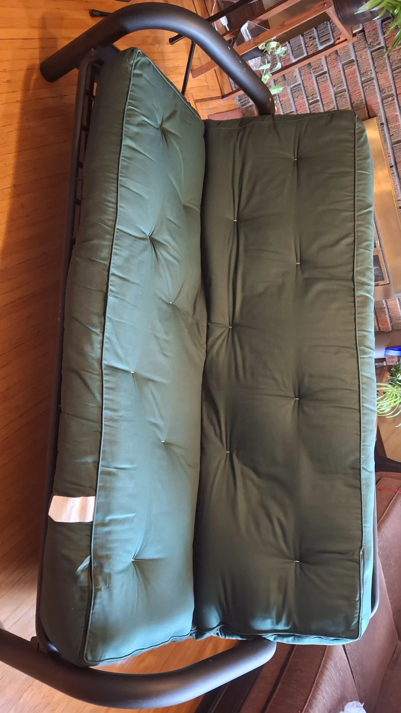 Green Futon Mattress and Frame