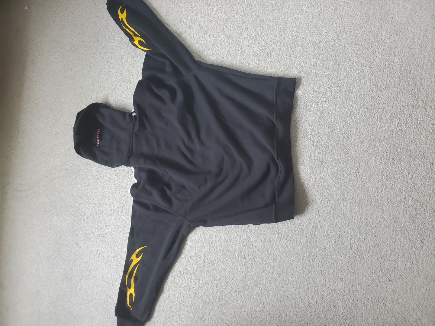 Adidas Graphic Lo HD Hoodie - Size L - photo 2