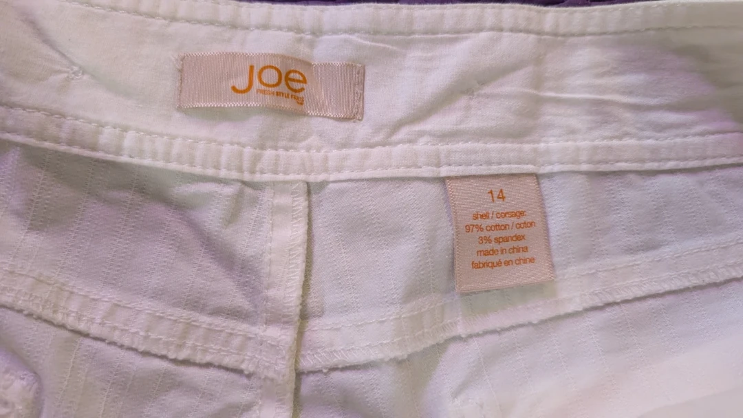 Joe Fresh white cotton shorts - photo 5