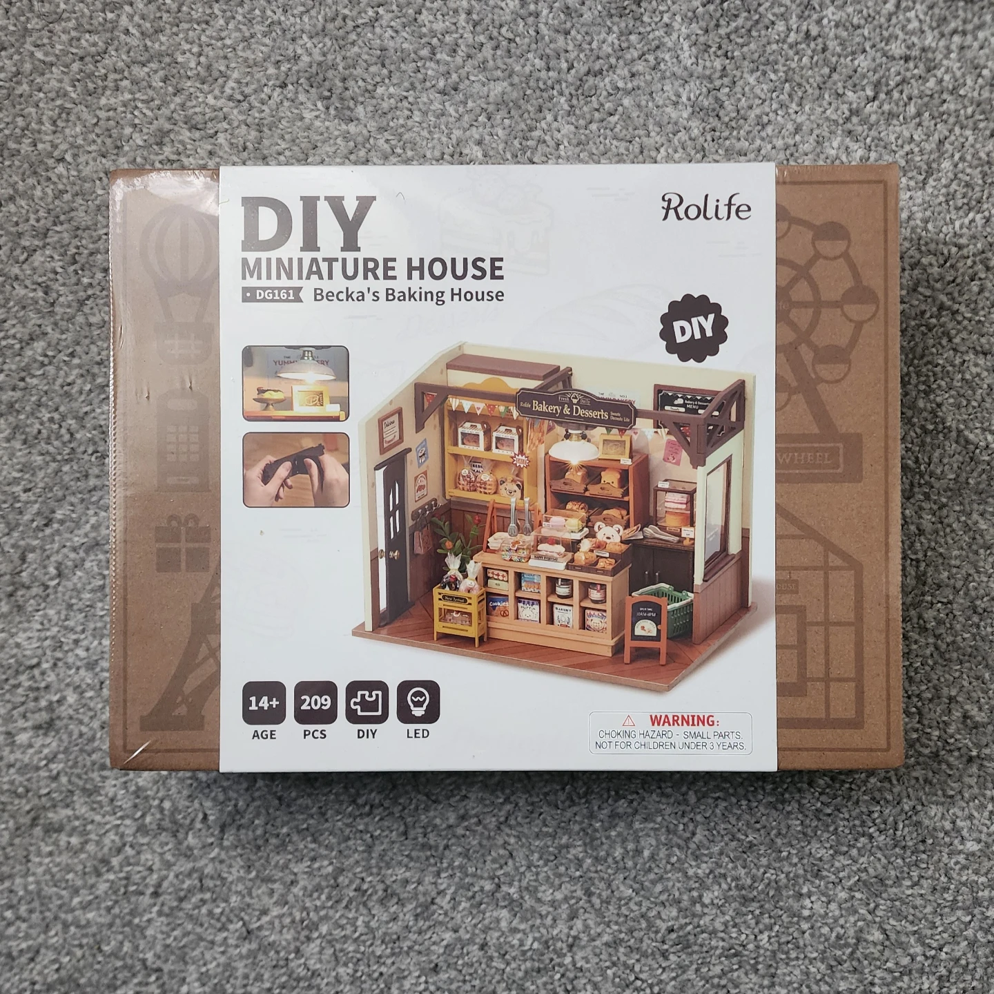 Rolife DIY Miniature House - Becka's Baking House - NEW SEALED - photo 2