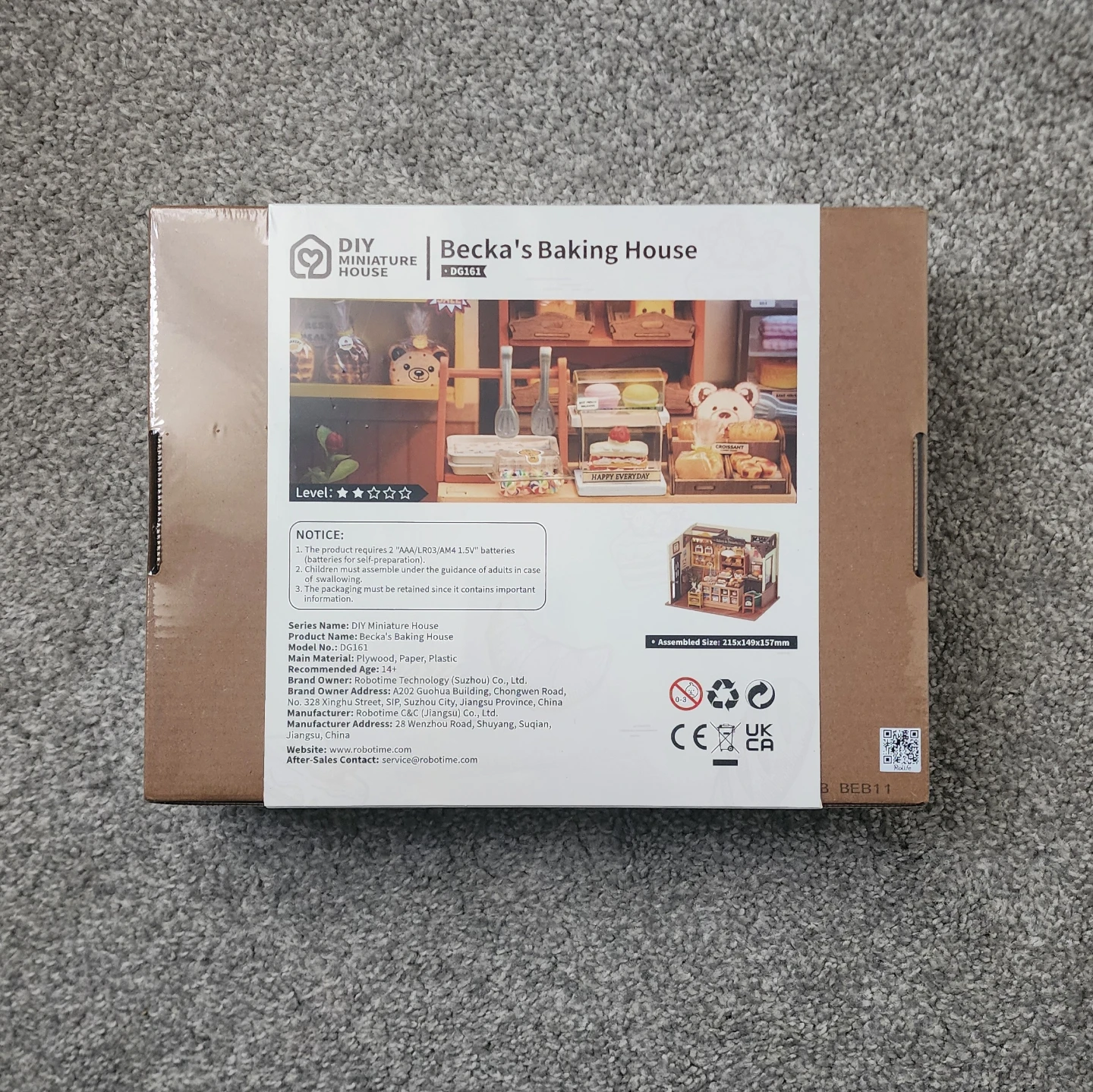 Rolife DIY Miniature House - Becka's Baking House - NEW SEALED - photo 3