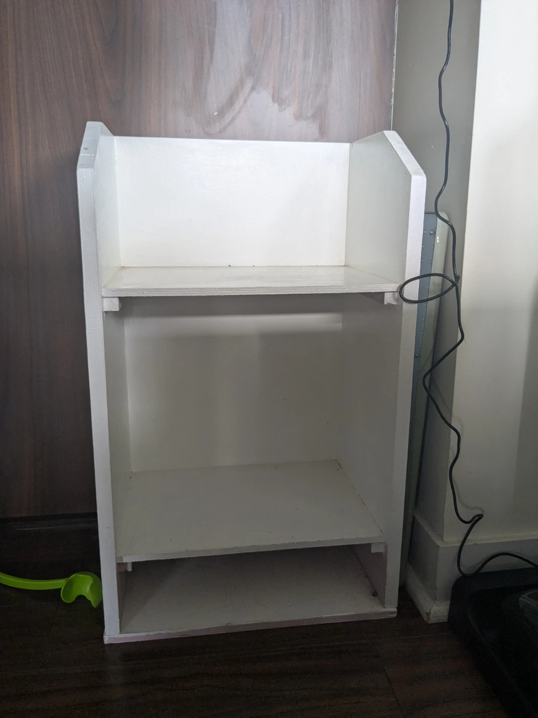 White Storage Shelf Unit