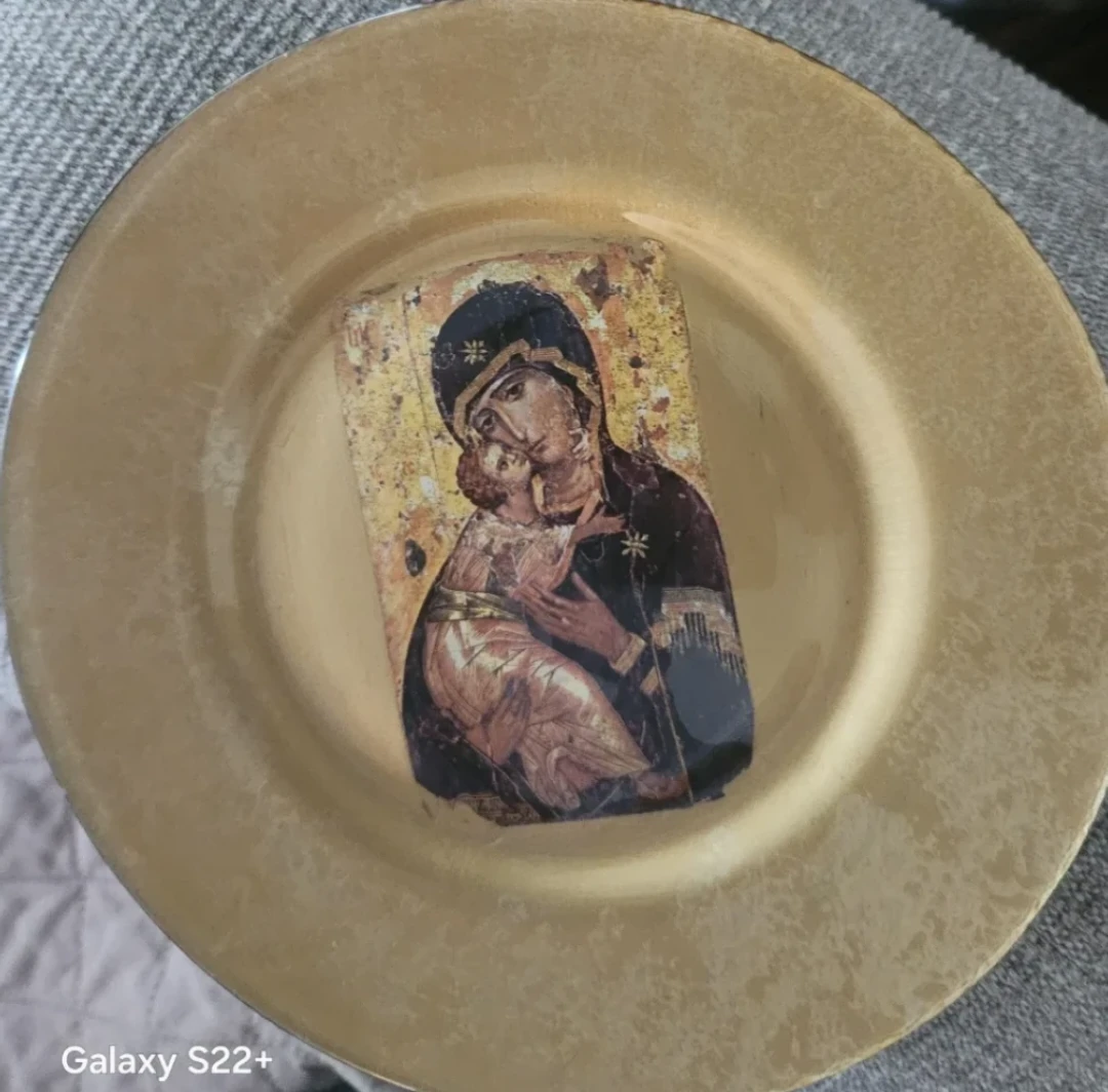 Religious Icon Sticker - Glykophilousa Sweet Kissing - photo 2