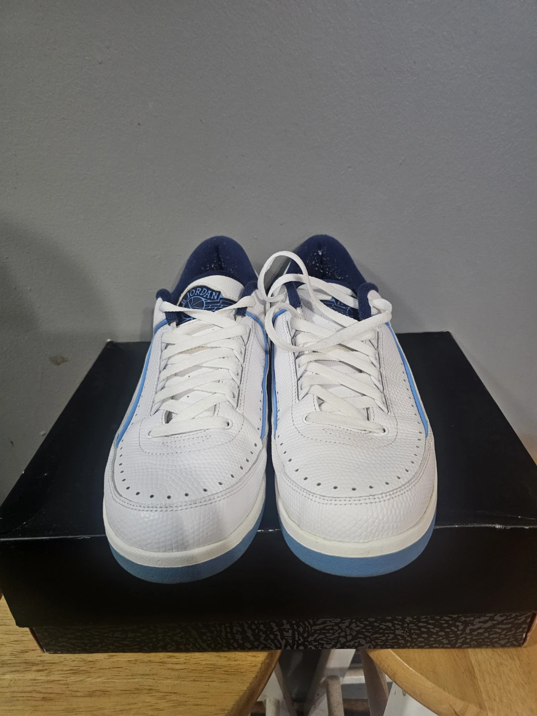 Air Jordan 2 Retro Low White/University Blue - photo 2