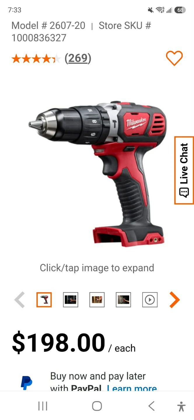 Milwaukee M18 Cordless Drill with Battery and Charger - photo 2