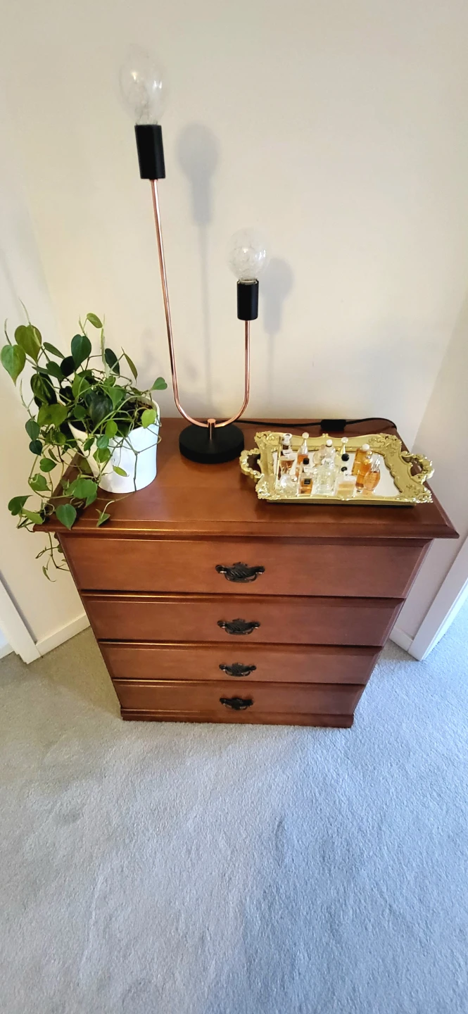Solid Wood 4-Drawer Dresser / Chest - photo 5