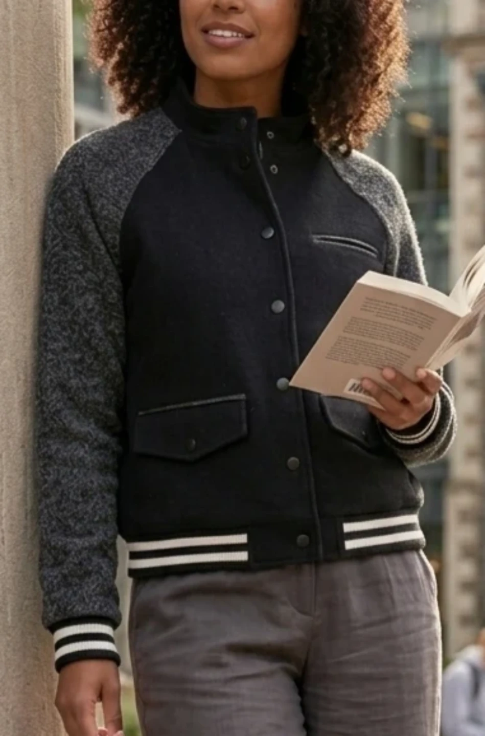 EUC Forever 21 Varsity Jacket - photo 2