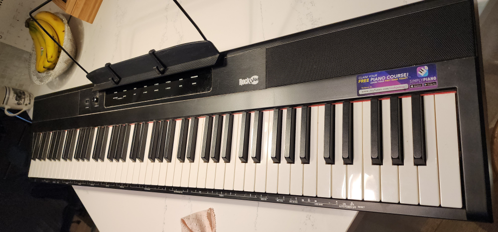 RockJam 88-Key Digital Piano Keyboard - photo 2