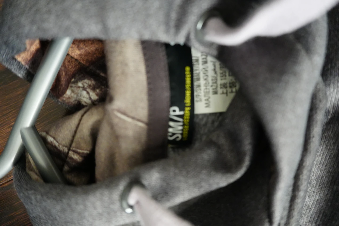 Under Armour Hoodie Camo Logo Grey SM/P - photo 3