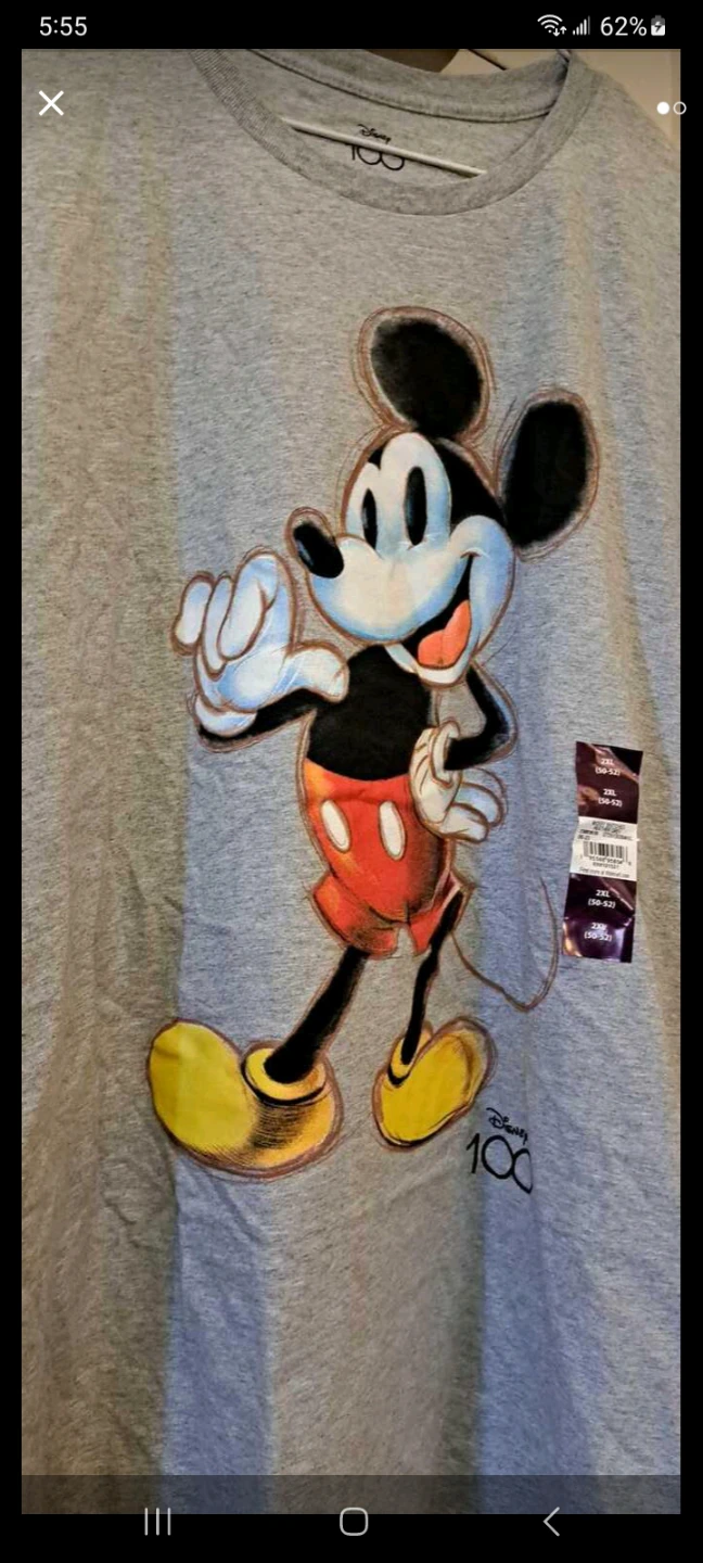 Disney 100 Mickey Mouse T-Shirt XXL