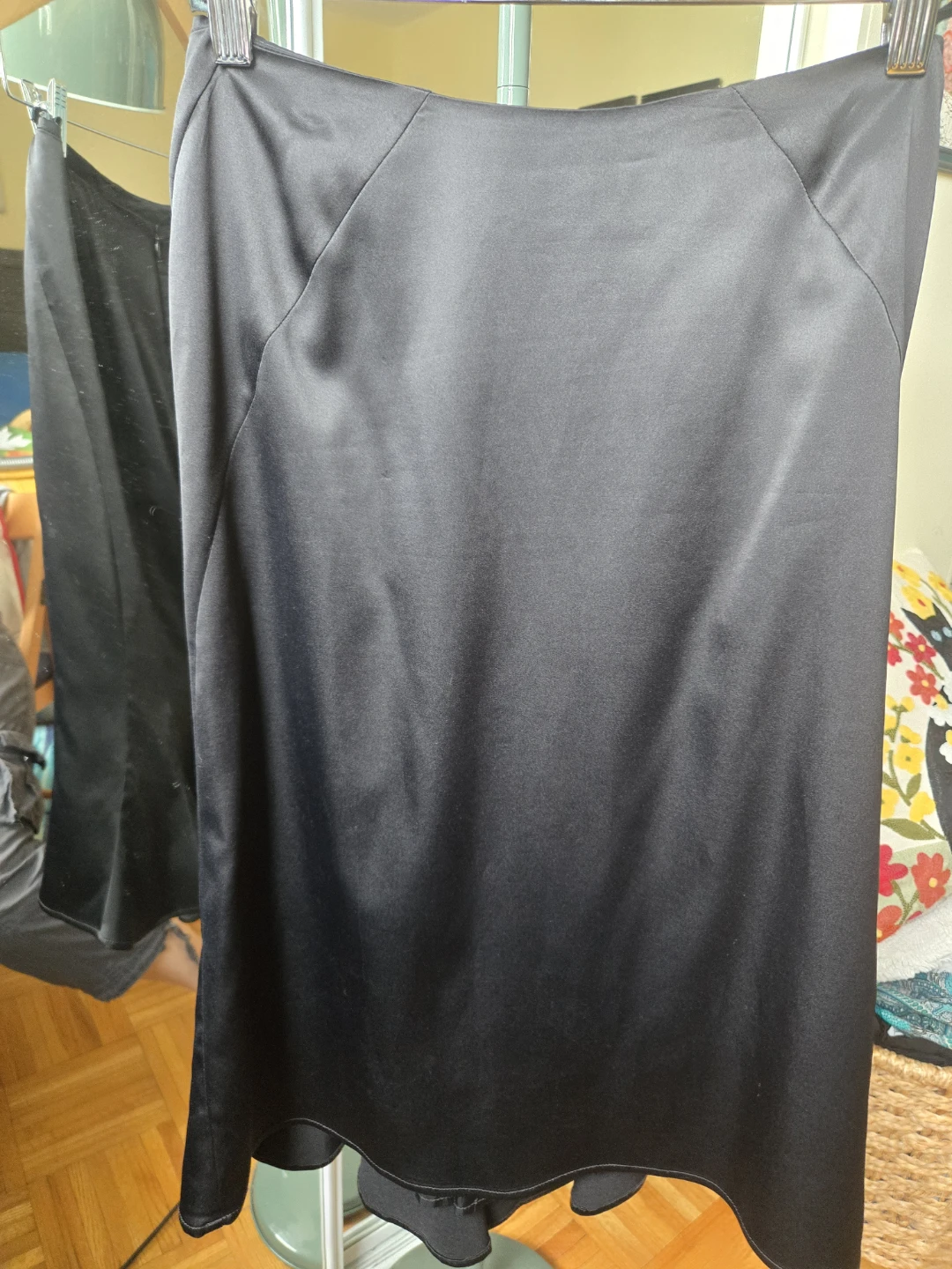 Esprit Black Satin Skirt - photo 4