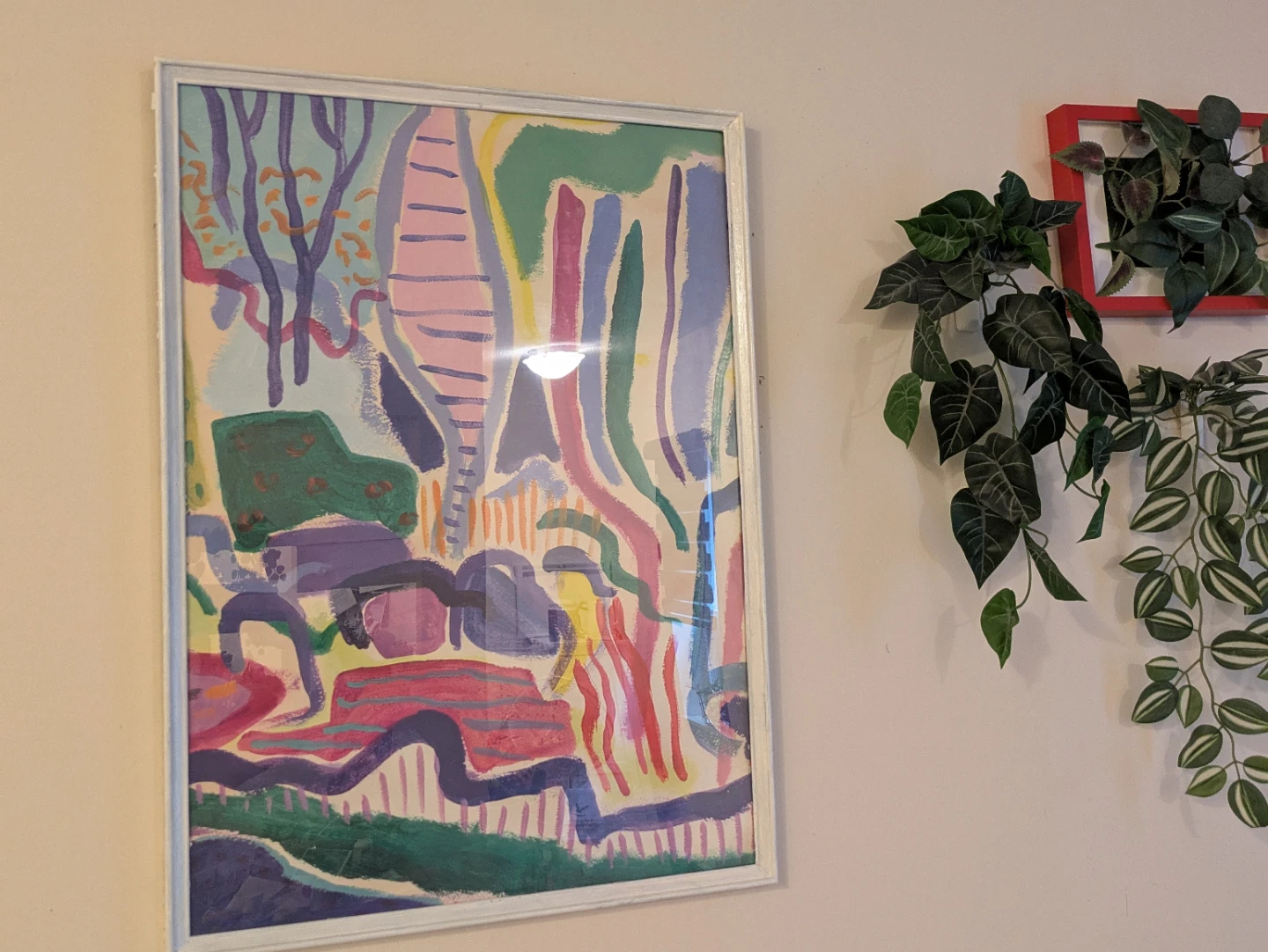 7 Mixed Art and Wooden Frames - photo 4