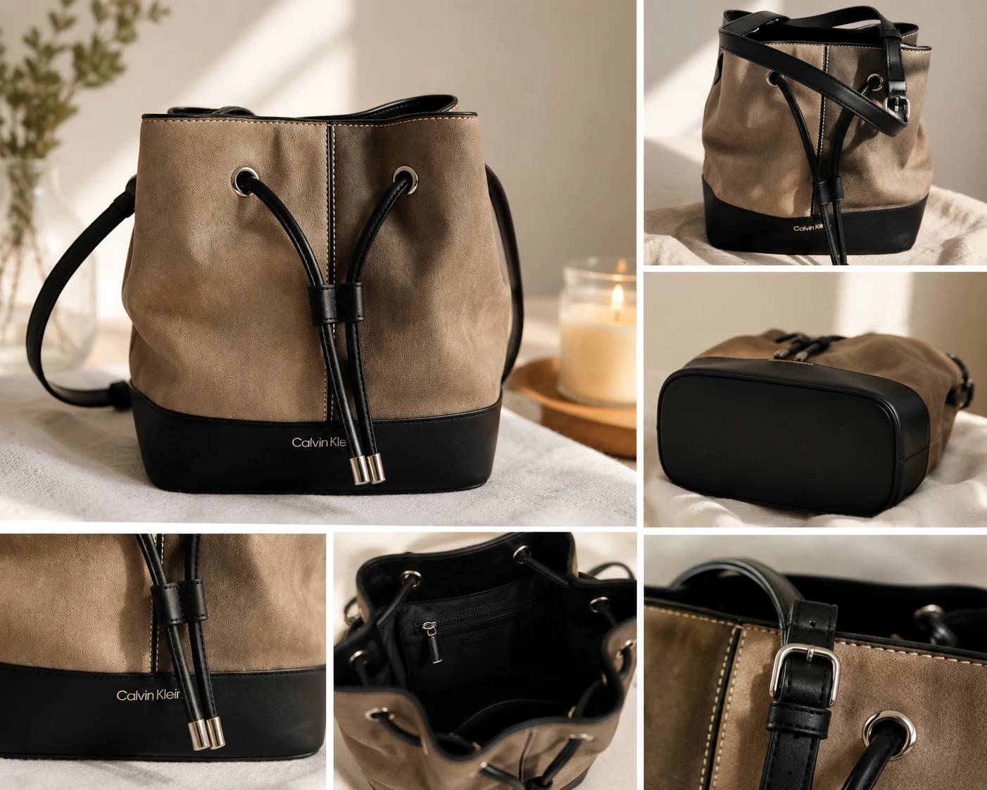 Calvin Klein Bucket Bag/Crossbody – Like New