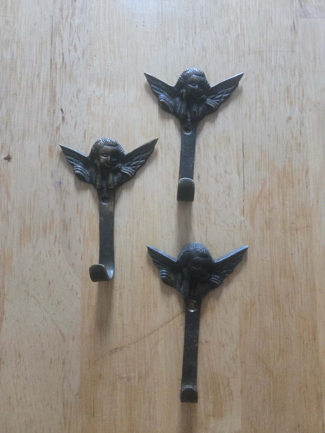 Set of 3 Angel Hooks
