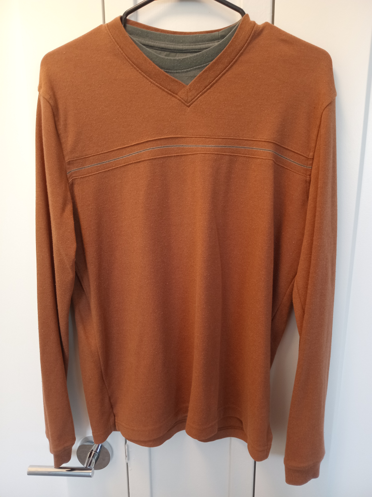 Men's Long Sleeve V-Neck Shirt