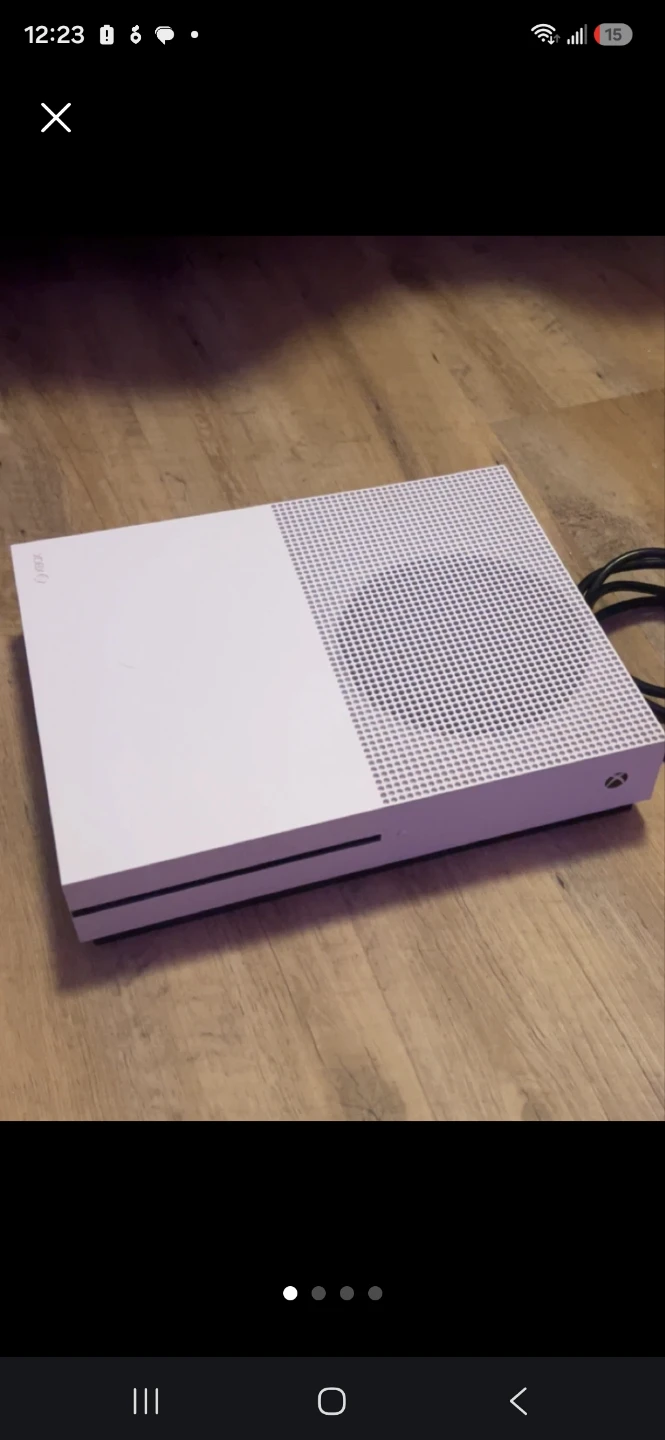 White Xbox One S Console