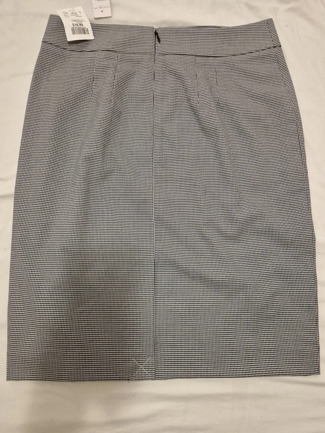 Ann Taylor Houndstooth Pencil Skirt