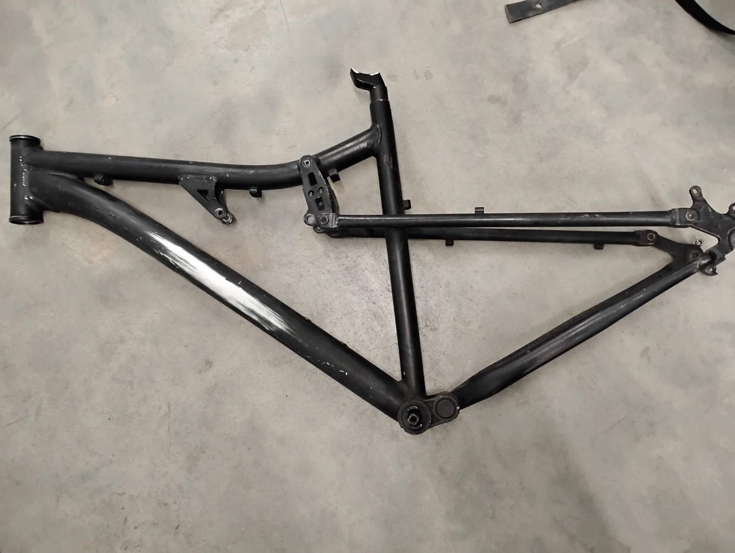 Vintage Full Suspension Mountain Bike Frame