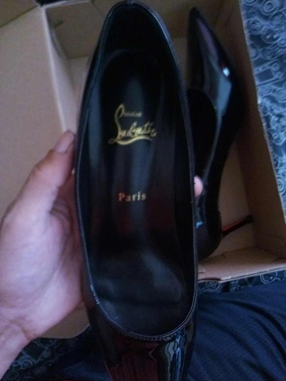 Christian Louboutin red bottom's
