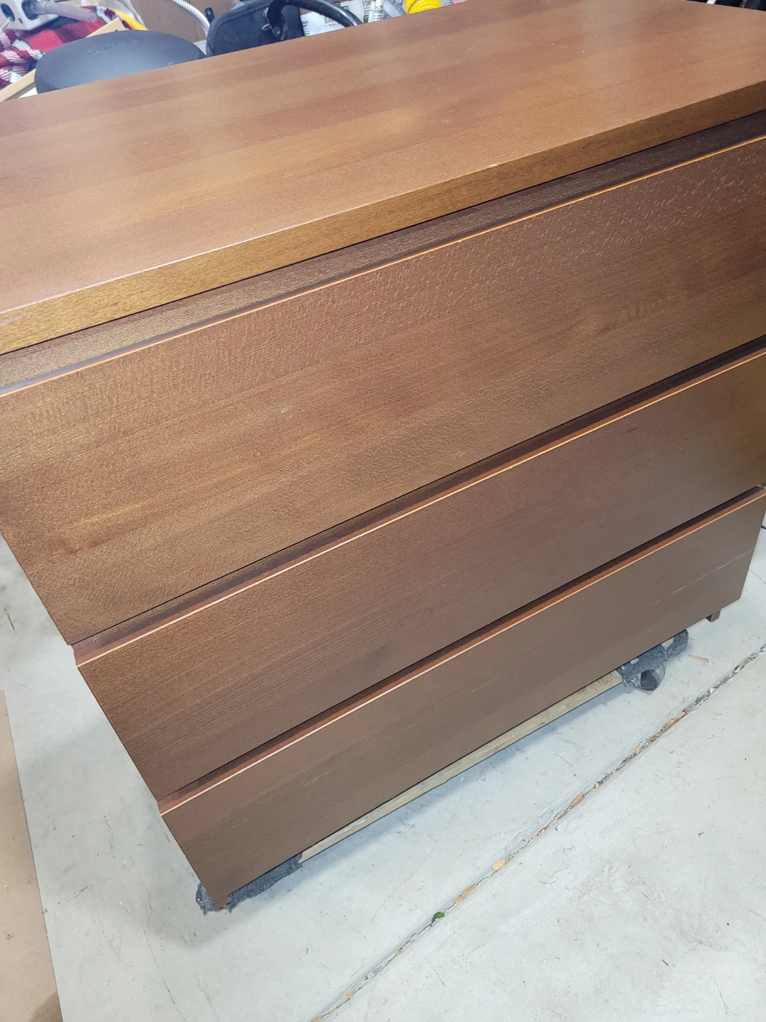 Wooden 3-Drawer Dresser