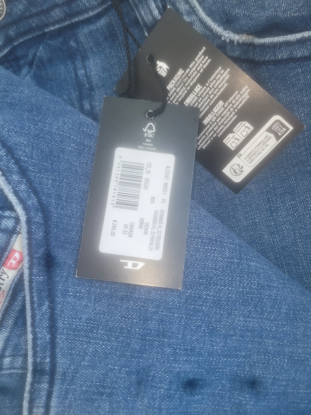 Diesel Industry Denim Division Jeans - photo 3
