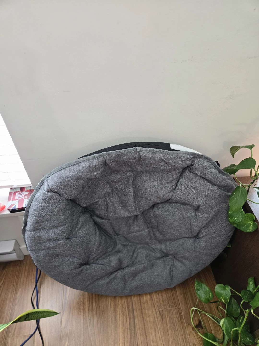 Grey Saucer Chair - photo 2