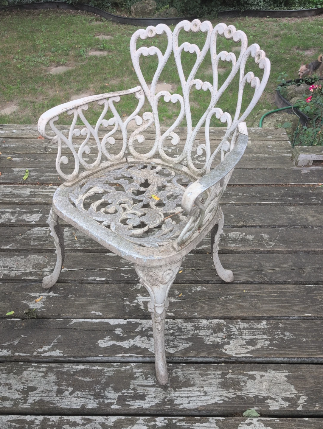 🌿 Cast Aluminum Patio Dining Set – 5 Pieces – $750 OBO - photo 3