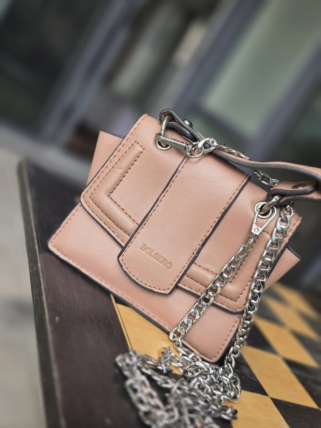 Bolsero Pink Shoulder Bag