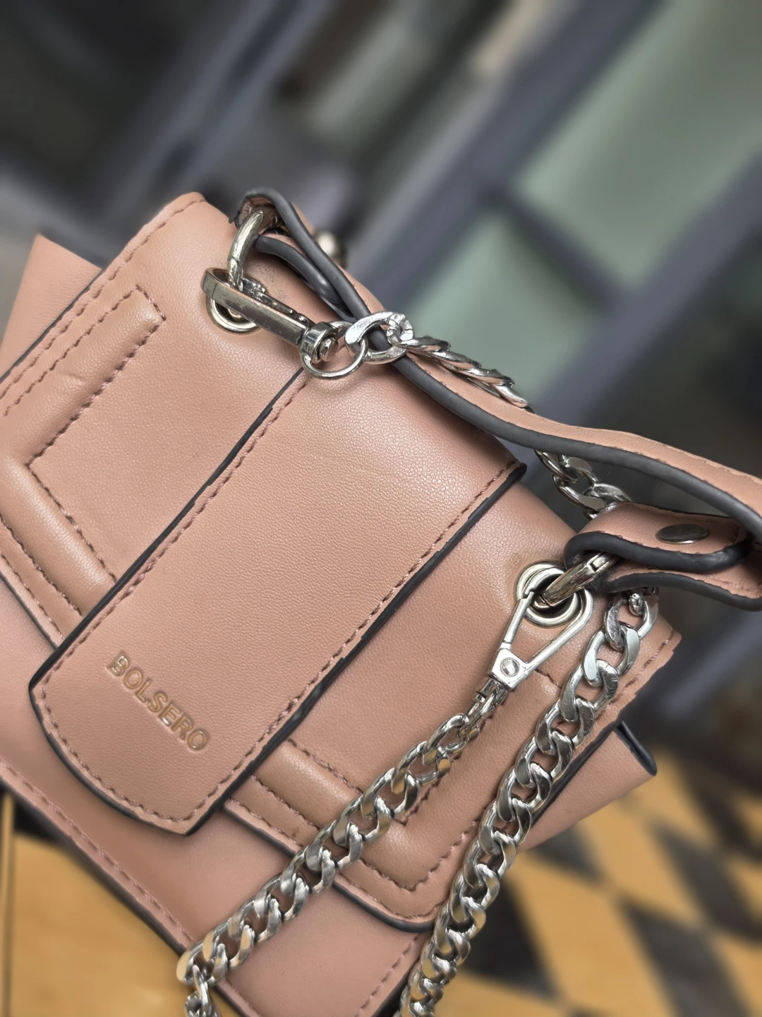 Bolsero Pink Shoulder Bag - photo 3