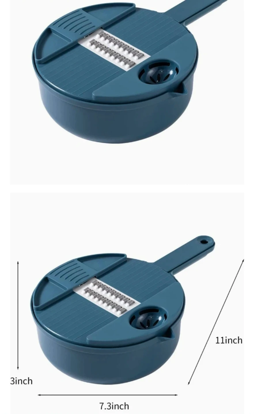 Multi-functional Vegetable Slicer and Grater Set