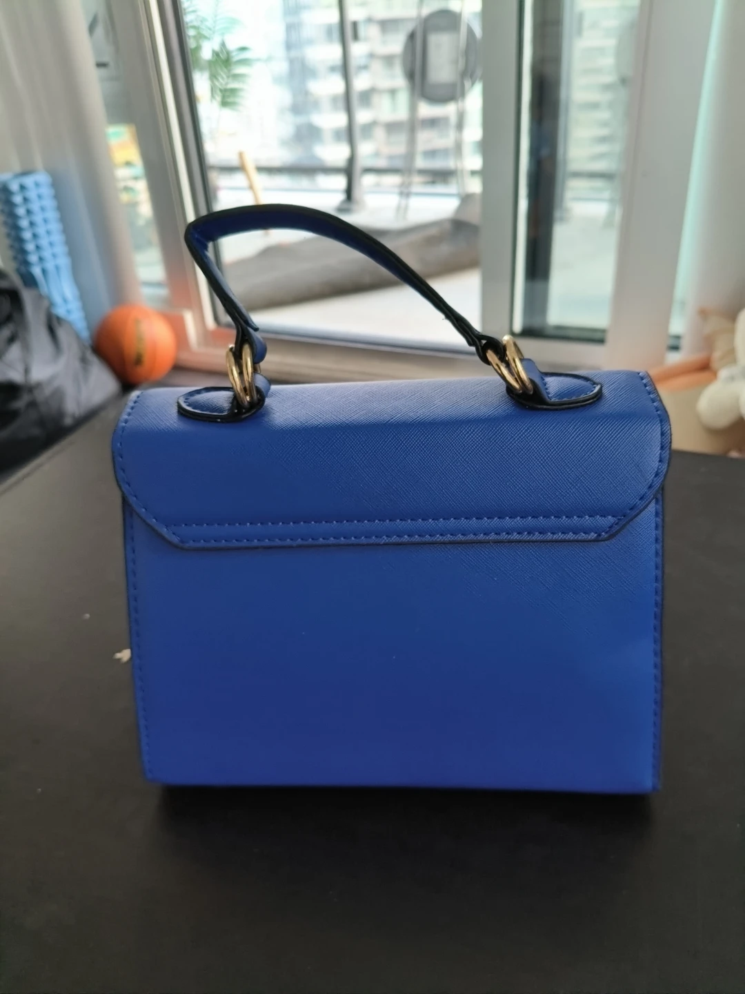 Blue Structured Handbag - photo 2