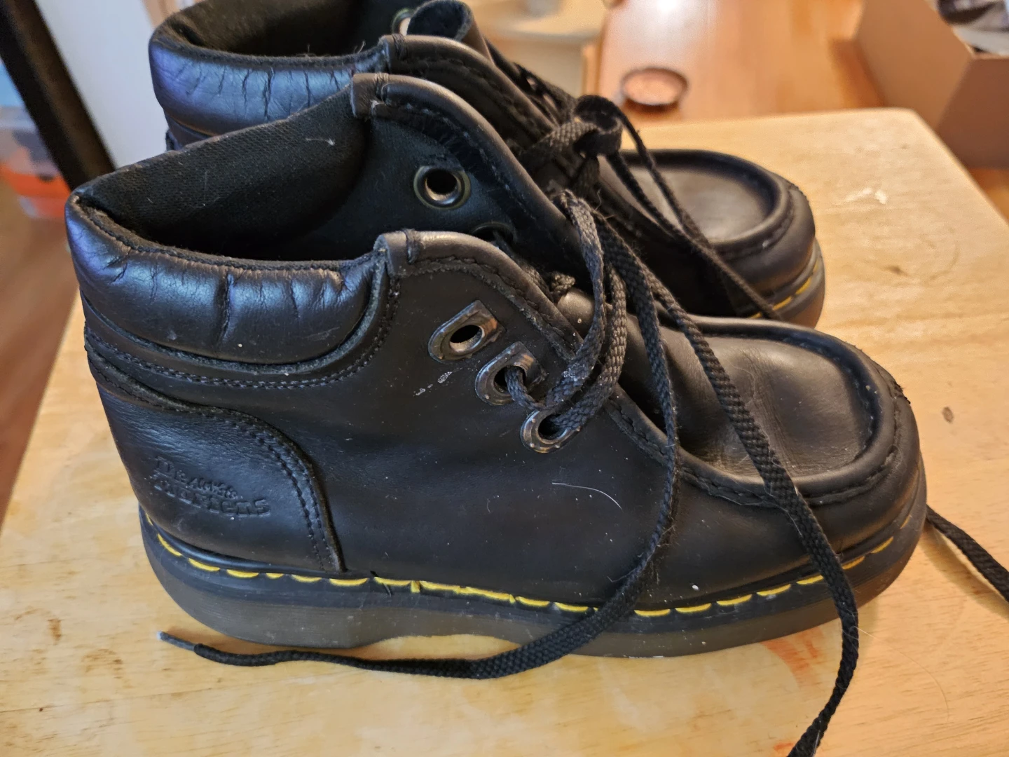 Dr. Martens Black Leather Boots - photo 2