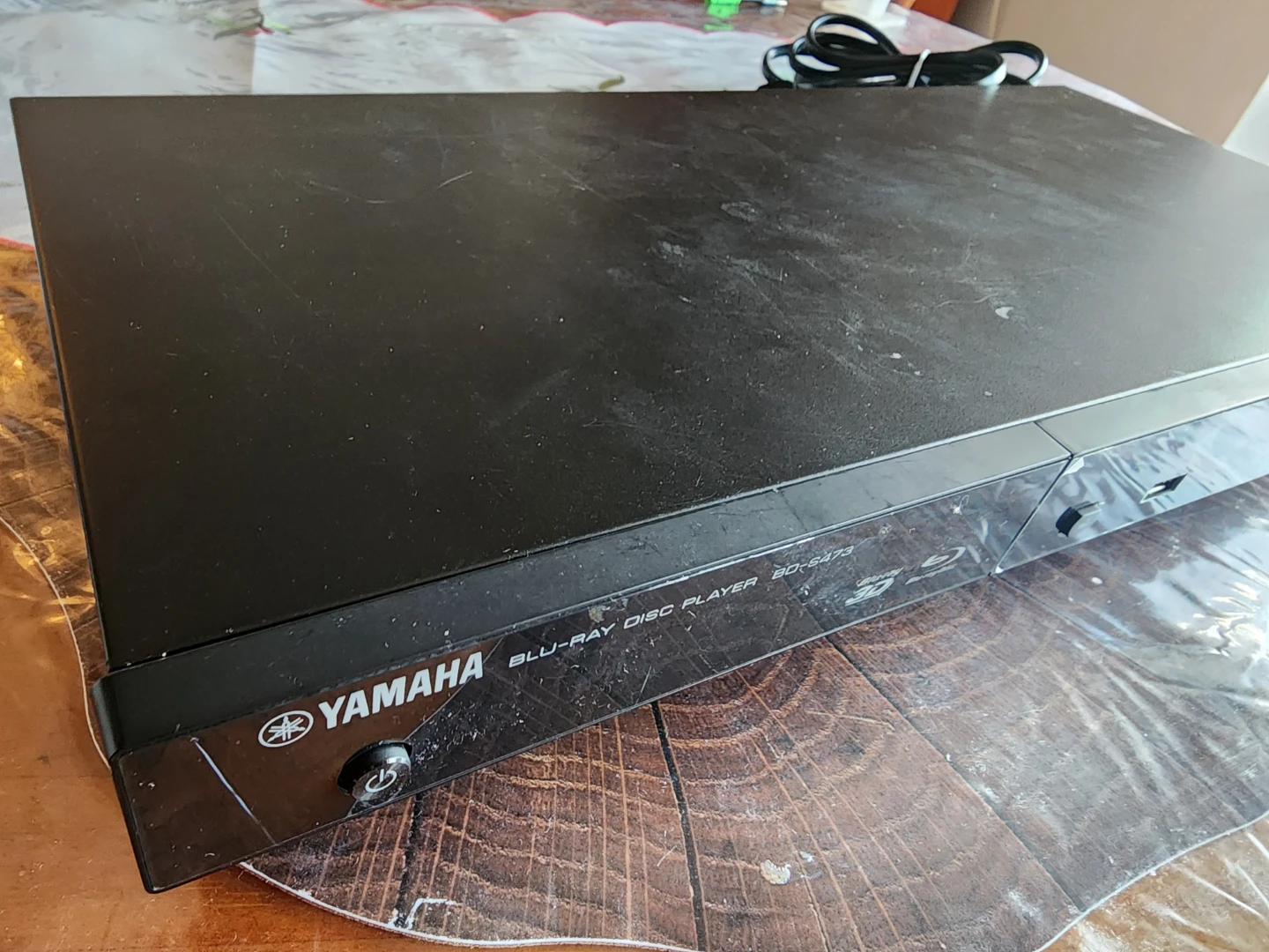 Yamaha Blue Ray/DVD Disc Player - AS IS - photo 3